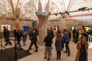 installazione artistica corpo tecnologico palazzo capitanio verona (ph. Nicolò Lucchi)