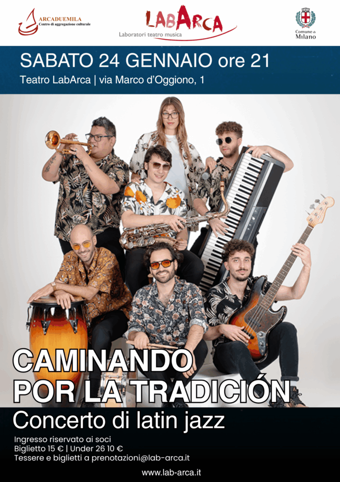 LAT-IT ensemble Latin Jazz Teatro LabArca Milano
