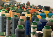 The Matter Loop: a Gorizia quattro artisti trasformano gli scarti industriali in opere d’arte The Matter Loop: installazione tessile di Giulia Maria Belli con scarti di Braida Srl a Gorizia